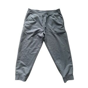 Patagonia Cotton Women's Cropped Ahnya Pants Dark‎ Grey size Medium